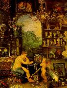 Jan Brueghel The Sense of Vision oil